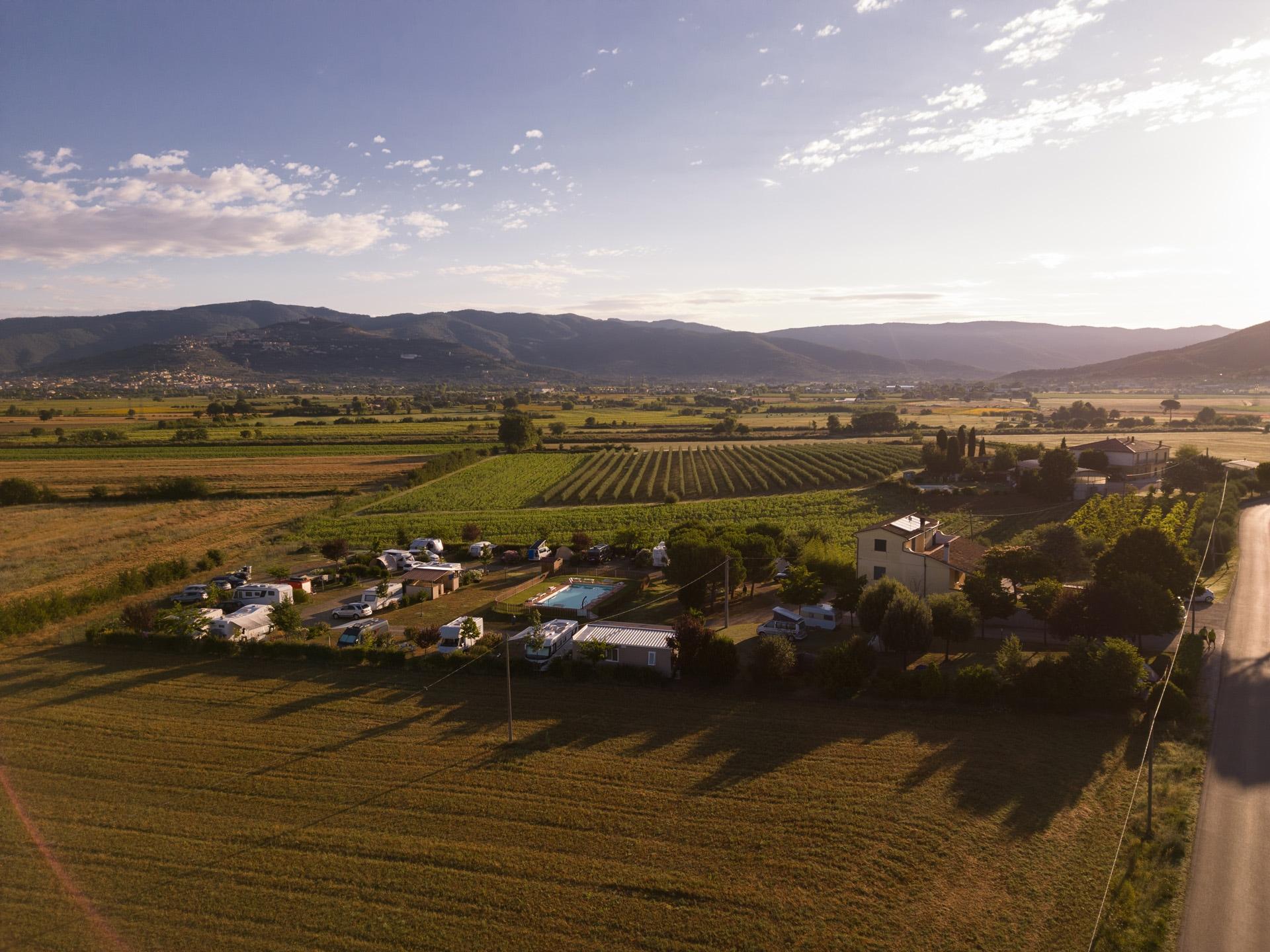 Vacanze in campeggio in Toscana | Spineta, Agricampeggio Cortona