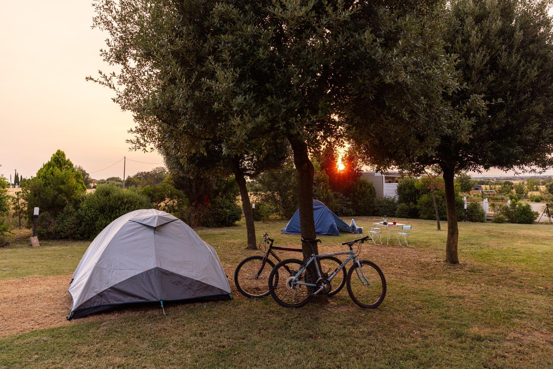 Piazzole tende da campeggio  a Cortona, Arezzo  | Toscana